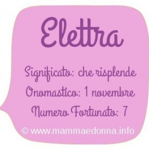 Nomi da bambina: Elettra Nomi da bambina: Elettra